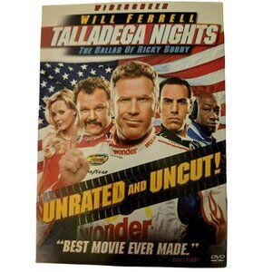 Talladega Nights: The Ballad Of Ricky Bobby DVD Will Ferrell Comedy Movie